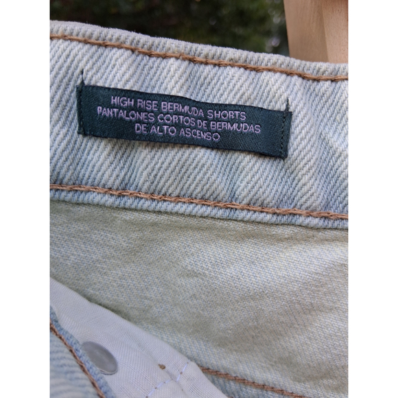 Women's Wild Fable Denim Shorts Size 8 Light Blue - Picture 9 of 11